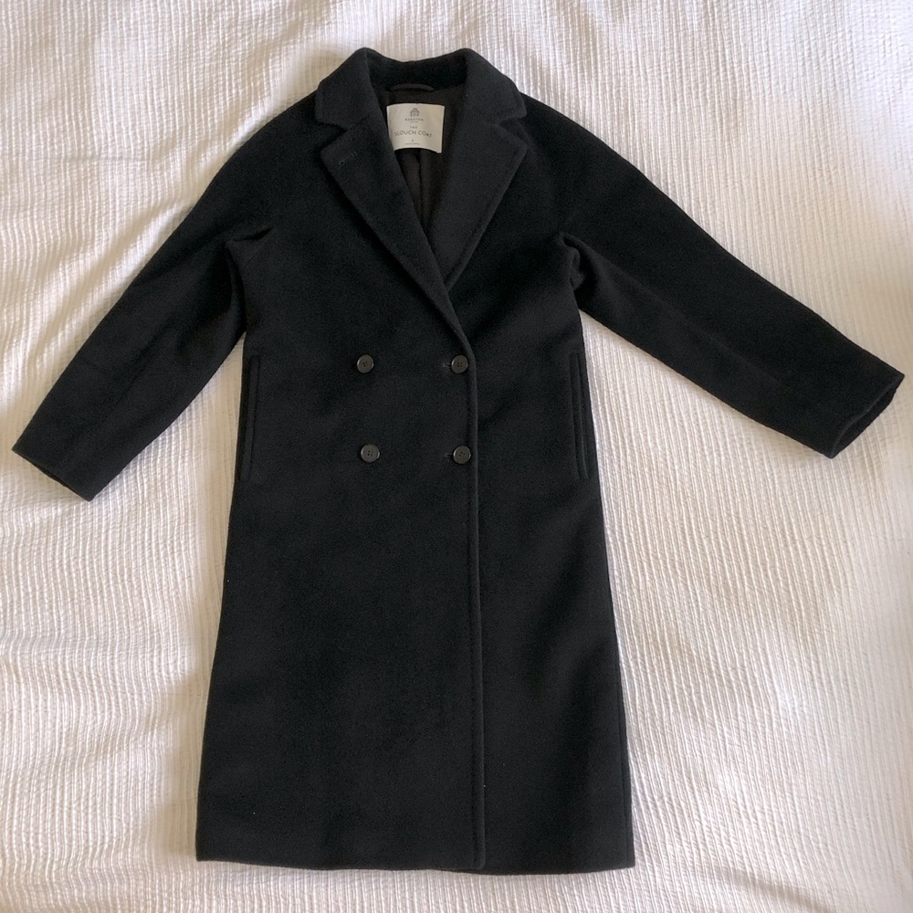 **SOLD** Slouch Coat Black (2) Babaton